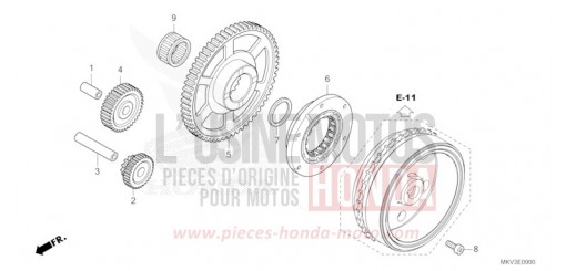 EMBRAYAGE DE DEMARRAGE NSS750M de 2021